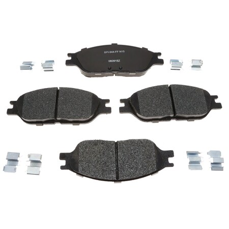 R/M Brakes BRAKE PADS OEM OE Replacement Metallic Includes Mounting Hardware MGD803MH